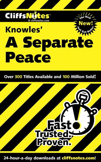 Cover image for CliffsNotes<sup>TM</sup> A Separate Peace